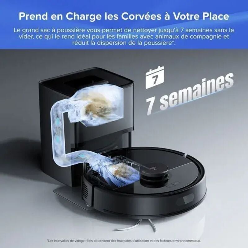 Aspirateur Robot Intelligent 3 en 1 CleanPro™