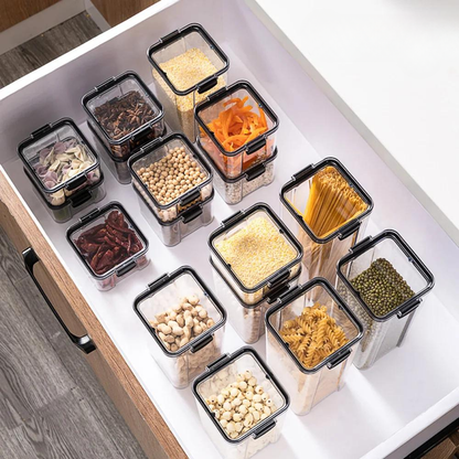 EcoLock™ – Kit de Bocaux Hermétiques en Verre + (Cadeaux Exclusifs)